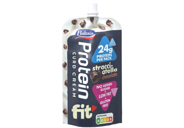 Biezpiena krēms Protein BALTAIS Stracciatella 200g