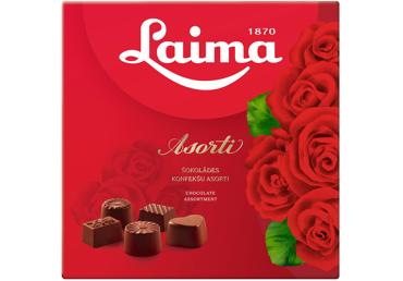 Konfekšu kārba LAIMA Asorti 93g - 2