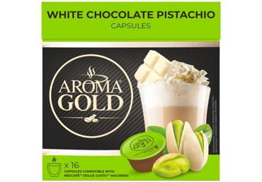Kafijas kapsulas AROMA GOLD Pistachio 16x16g