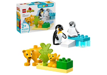 Konstruktors LEGO Savvaļas dzīvnieku ģimenes 10442