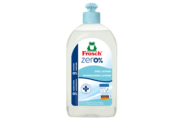 Trauku mazgāšanas līdzeklis FROSCH Zero Sensitiv 500ml