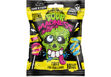 Konfektes uz kociņa Sour Mandness ARGO 90g