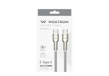 Kabelis Type-C WESTROM 1m