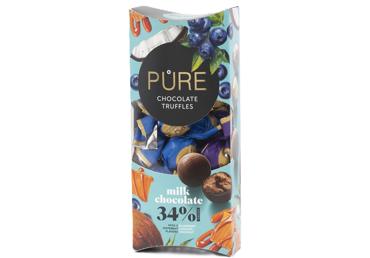 Piena šokolādes trifeļu izlase PURE CHOCOLATE 108g