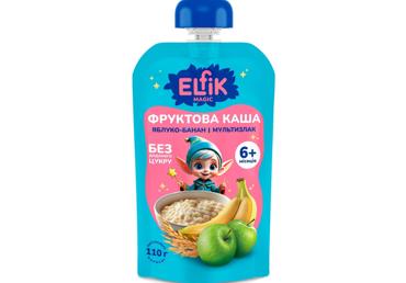 Biezputra ELFIK ābolu banānu 6+ 110g