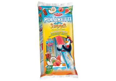 Sulas saldējums DOLFIN Happy Summer 10x40g