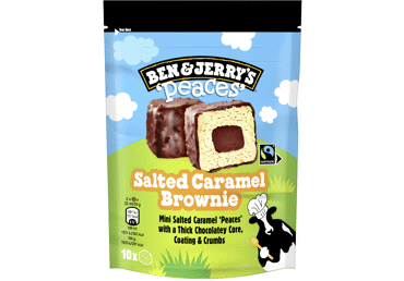 Saldējums Salted caramel Browni BEN&JERRY'S 10x15g - 2