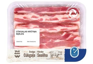Cūkgaļas krūtiņa šķēlēs WELL DONE 250g - 1