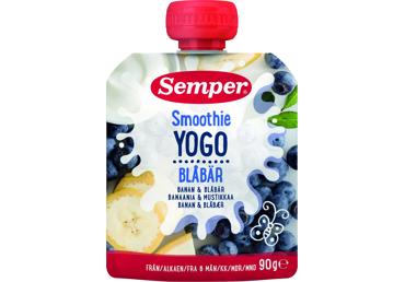 Biezenis SEMPER jogurta-banānu-melleņu 6+ 90g - 2