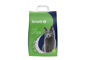 Smiltis kaķiem LOVETT cementējošas 5L