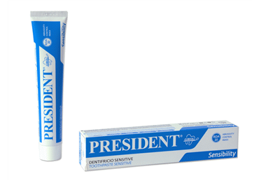 Zobu pasta PRESIDENT SENSITIVE 75ml