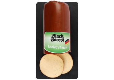 Kūpināts kausētais siers JERMI Black Forest 45% kg - 1