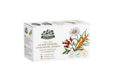 Zāļu tēja HERBITUM smiltsērkšķu un kumelīšu 20x2g - 2