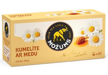 Kumelīšu tēja MOŽUMS ar medu 20x1g - 1