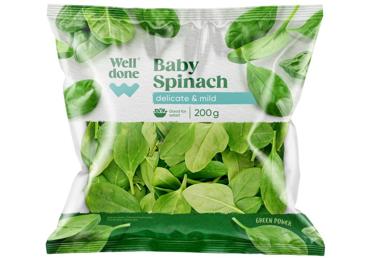 Spināti Baby WELL DONE 200g