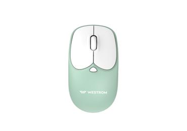 Bezvadu klusā pelīte WESTROM zaļa - 2