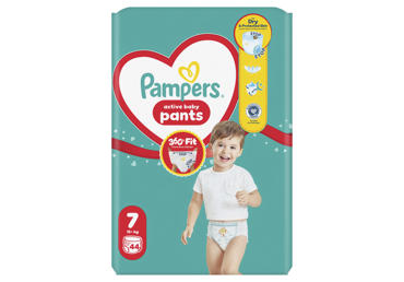Autiņbiksītes  PAMPERS Pants S7 15+kg 44gab.