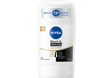 Dezodorants NIVEA BLACK&WHITE SILKY SMOOTH zīmuļveida sievietēm 50ml