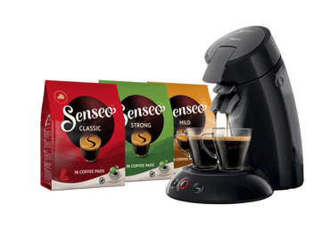 Kafijas spilventiņi SENSEO Strong 36x6.94g - 3