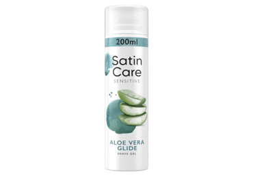 Skūšanās želeja GILLETTE SATIN CARE Aloe 200ml - 1