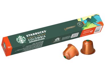 Kafijas kapsulas STARBUCKS Columbia 10x5.7g