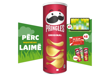 Sāļā uzkoda Original PRINGLES 165g - 1