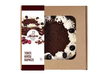 Torte Ķiršu Kaprīze MEISTARA MARKA 1,1kg - 2