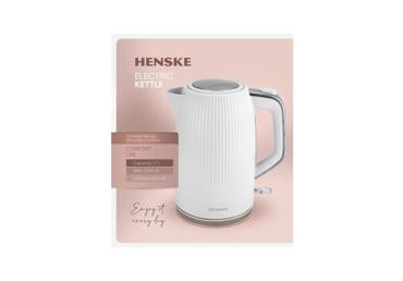 Elektriskā tējkanna 1,7L HENSKE KE01312A-GS - 1