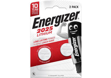 Baterijas ENERGIZER Lithium CR2025 2gab.