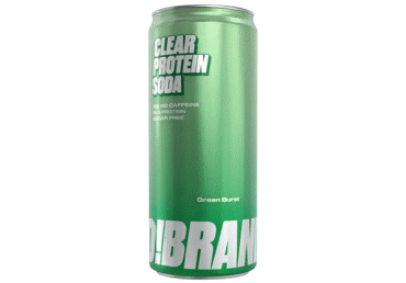 Gāzēts dzēriens PRO! BRANDS ābolu-citronu 0,33L D