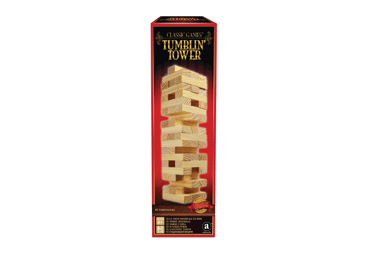 Galda spēle - klucīšu tornis