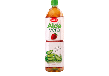 Dzēriens ALEO Aloe Vera zemeņu garša 1,5L D