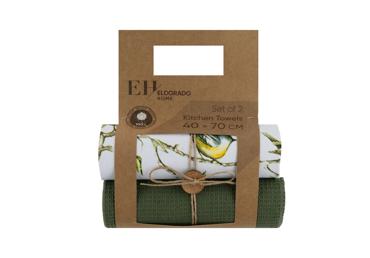 Virtuves dvieļu komplekts 40x70cm 2gab.