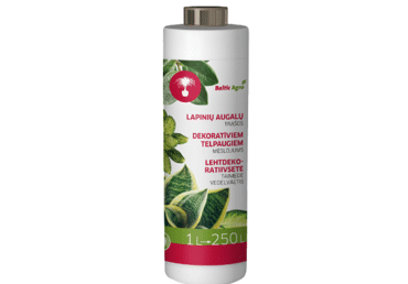Mēslojums dekoratīviem telpaugiem 1L