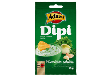 Mērcīte ĀDAŽU Dipi dārza zaļumi 15g