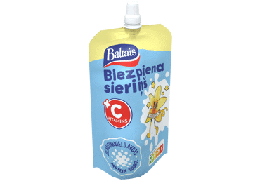 Biezpiena sieriņš ar C vitamīnu vaniļas BALTAIS 100g