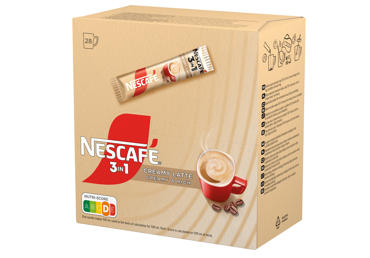 Šķīstošās kafijas dzēriens 3in1 NESCAFE Creamy Latte 28x15g - 2
