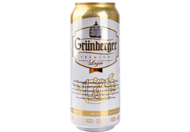 Alus GRUNBERGER 4,6% 0,5L sk.D