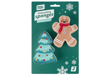 Trauku mazgāšanas sūklīši,2gab.,26x16,4x3,1 - 1