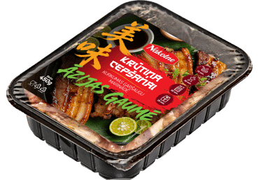 Cūkgaļas krūtiņa kurkumas marinādē NĀKOTNE 450g