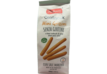 Mini Grissini bez glutēna PIU BUONO 100g
