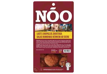 Gaļas bumbas bērniem ar sieru NOO 300g