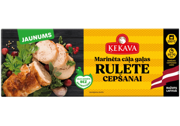 Marinēta cāļa gaļas rulete ĶEKAVA 700g