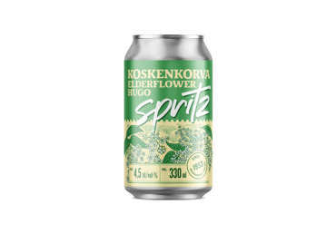 Alkoholisks kokteilis KOSKENKORVA Hugo Spritz 4,5%0,33L sk.D