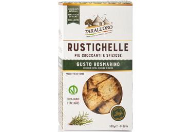 Uzkodas Rustichelle rozmarīna TARALL'ORO 100g