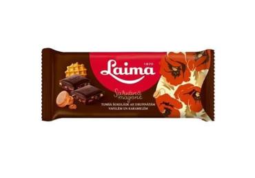 Tumšā šokolāde Sarkanā Magone LAIMA karameļu 90g
