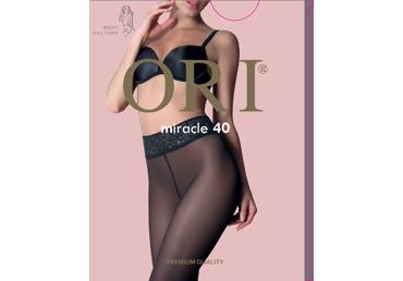 Sieviešu zeķbikses ORI Miracle 40 neutro 4