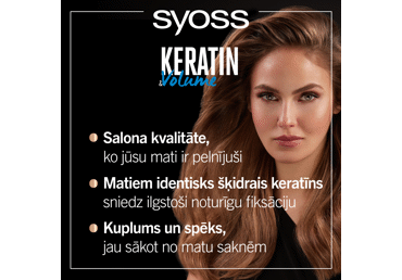 Izsmidzināmais līdzeklis SYOSS Keratin&Volume 200ml - 2
