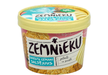 Saldējums ZEMNIEKU sviesta cepumu 260g