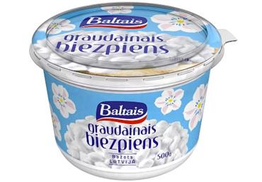Graudainais biezpiens BALTAIS 7% 500g
